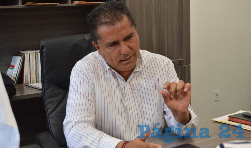 José Enrique Juárez Ramírez, presidente estatal del PRI en Aguascalientes