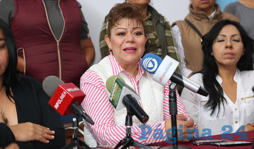 María Guadalupe Martínez Vázquez, excandidata de Morena al Senado de la República