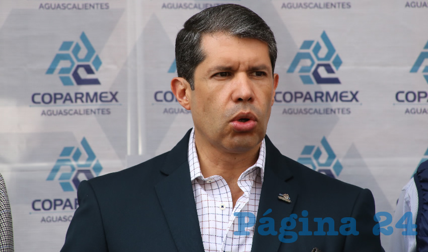 Raúl González Alonso, presidente estatal de la Coparmex