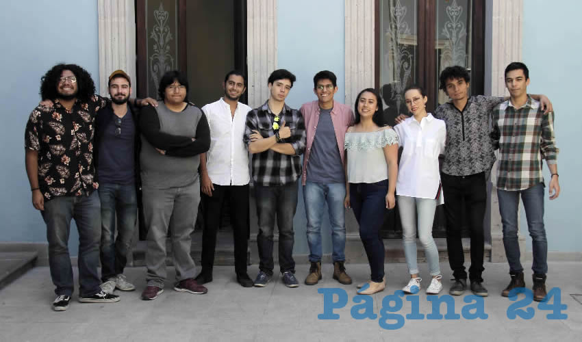 Estudiantes de la licenciatura en Artes Cinematogr&aacute;ficas y Audiovisuales de la Universidad Aut&oacute;noma de Aguascalientes