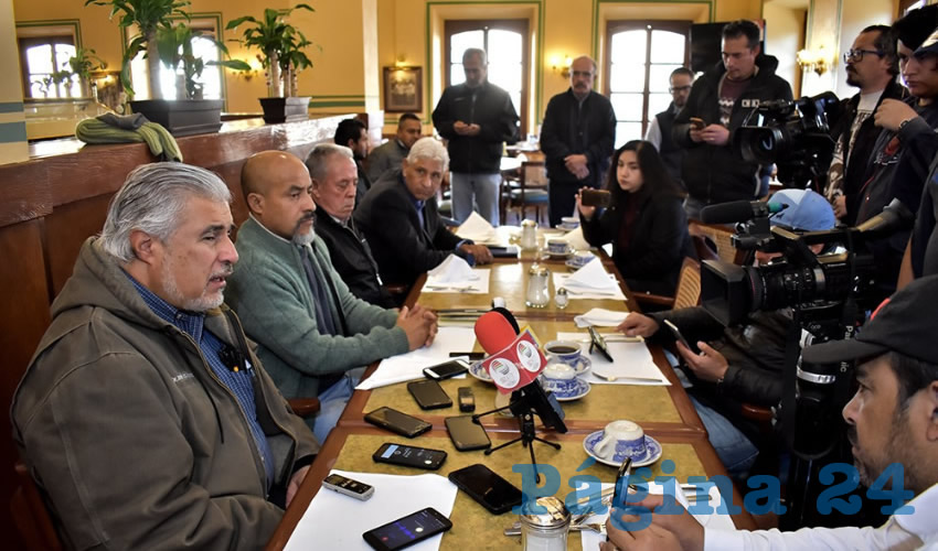 José Narro Céspedes, senador por Morena y líder del Frente Popular de Lucha de Zacatecas (FPLZ), señaló que se trabajó en el Senado de la República, buscando siempre la protección de los derechos humanos y apegados a las leyes en el tema de la Guardia Nacional (Foto Rocío Castro Alvarado)