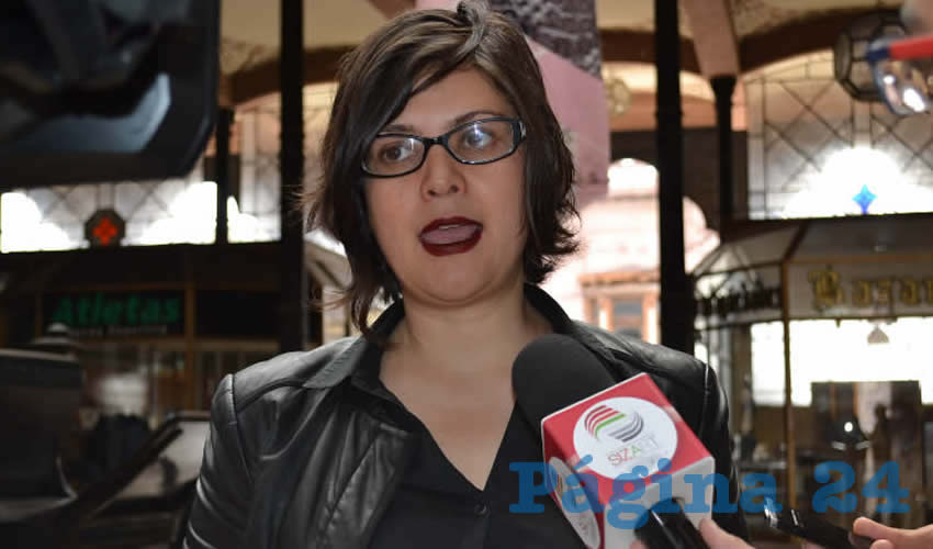 Mara Muñoz Galván, directora del Observatorio de Justicia y Derechos Humanos de Mujeres y Niñas (Foto Merari Martínez)