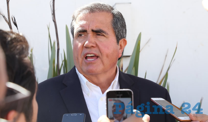 Gabriel Arellano Espinosa, aspirante a la candidatura del municipio capital (Foto: Eddylberto Lu&eacute;vano Santill&aacute;n)