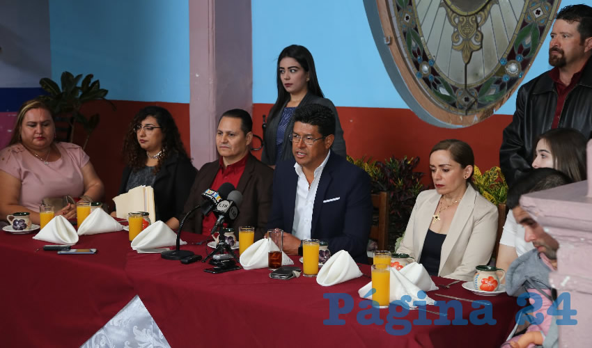 Roberto Muñoz de León, precandidato de Morena por Calvillo (Foto: Eddylberto Luévano Santillán)