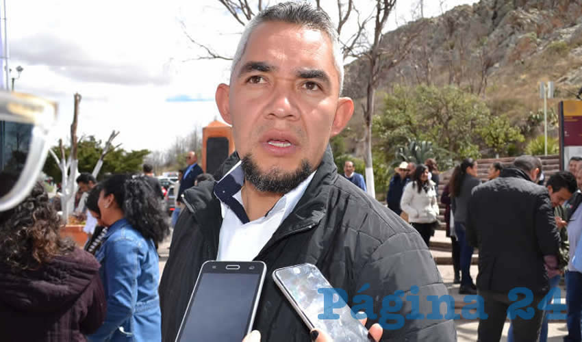 Ezequiel Reyes Durán, responsable estatal del programa estatal VHI-sida (Foto Merari Martínez)