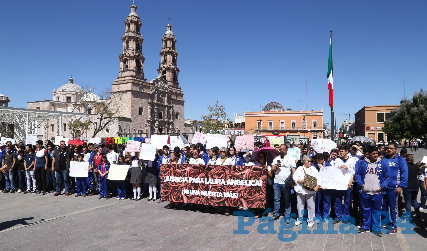 Manifestaci&oacute;n por el feminicidio de Laura Ang&eacute;lica Sandoval