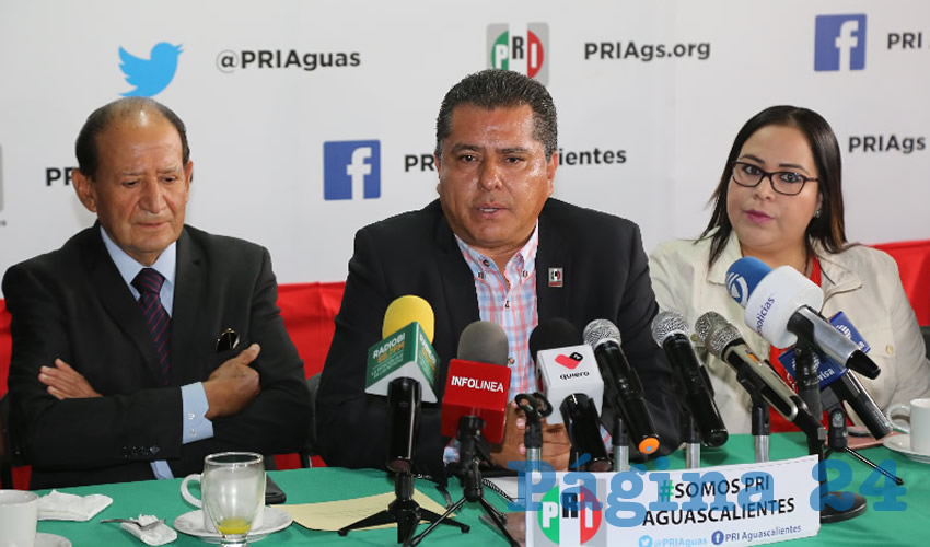 José Enrique Juárez Ramírez, presidente del CDE del PRI (Foto: Eddylberto Luévano Santillán)