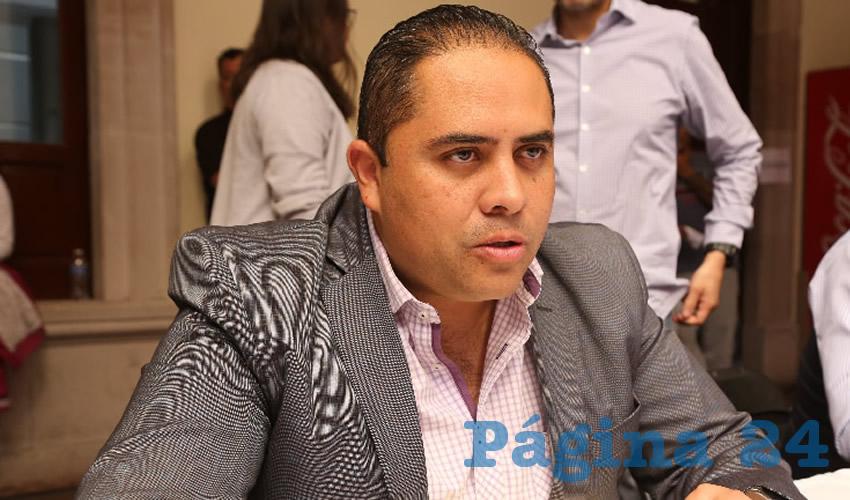 José de Jesús Aranda Ramírez, director de Reglamentos (Foto: Eddylberto Luévano Santillán)