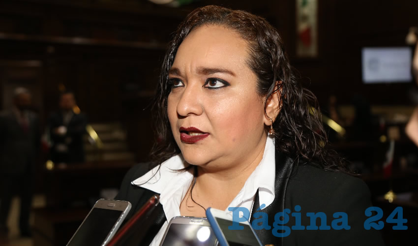 Natzielly Teresita Rodr&iacute;guez Calzada, diputada local (Foto: Eddylberto Lu&eacute;vano Santill&aacute;n)