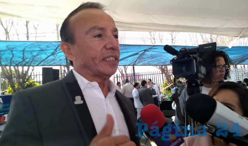 Sergio Velázquez García, secretario de Salud