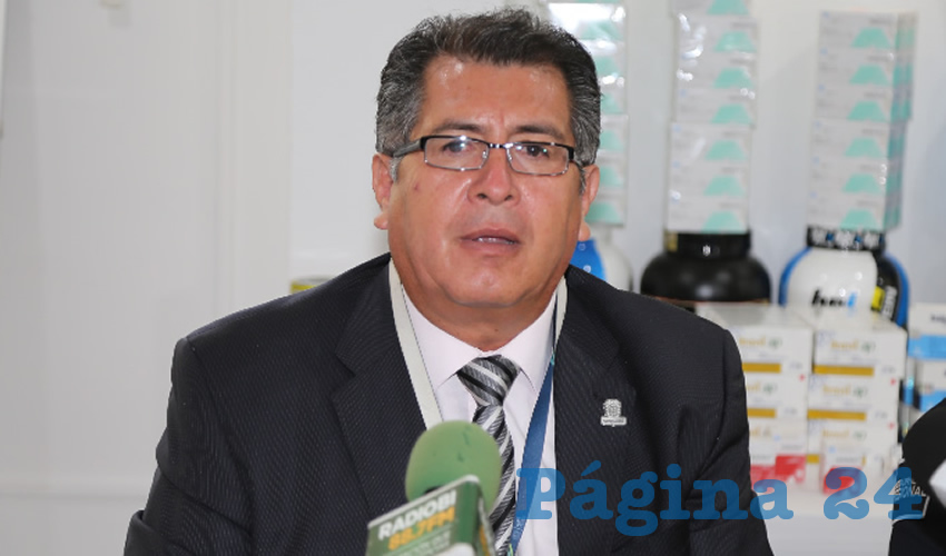 Octavio Jiménez Macías, director de Regulación Sanitaria
