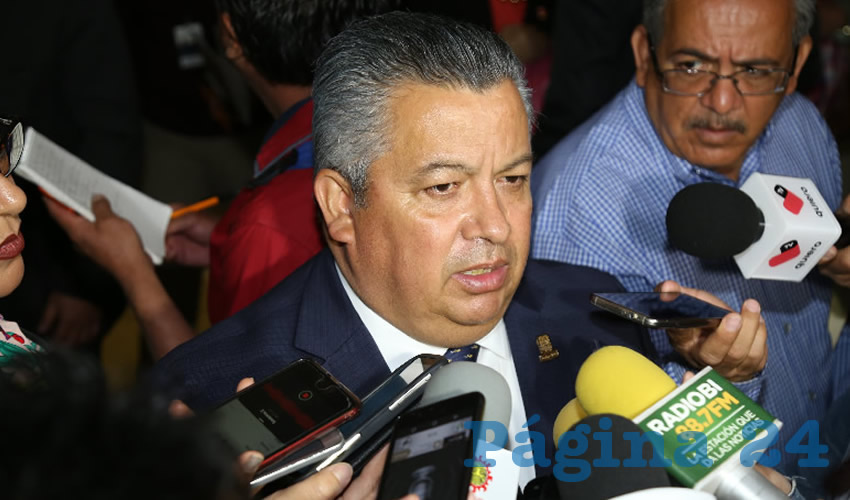 Ricardo Enrique Morán Faz, secretario general de Gobierno (Foto: Eddylberto Luévano Santillán)