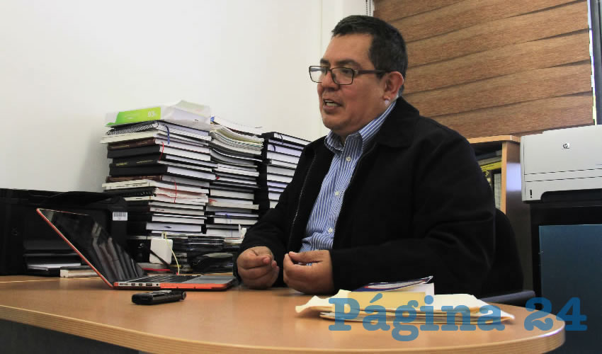 Jaime Mu&ntilde;oz Arteaga, profesor investigador de la UAA