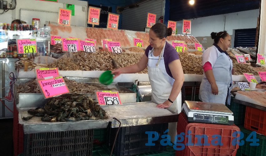 Autoridades del gobierno de Guadalajara llevarán a cabo operativos de supervisión hoy en los mercados del mar ubicados en la ciudad/Foto: Archivo Página 24