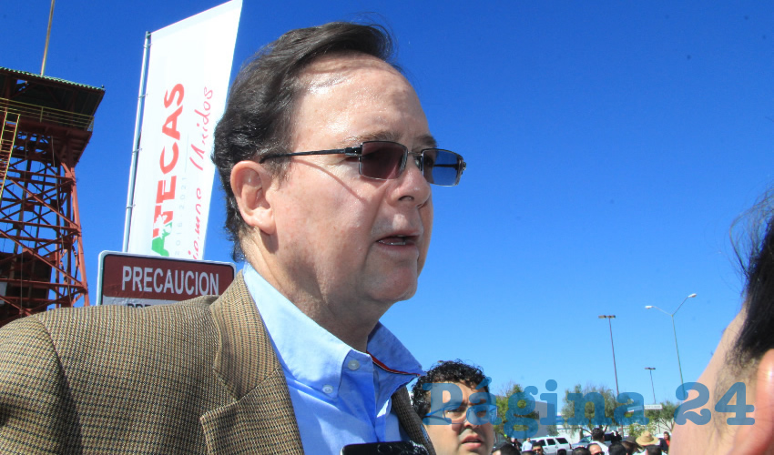 Carlos Bárcena Pous, titular de la Secretaría de Economía (Sezac) (Foto Rocío Castro Alvarado)