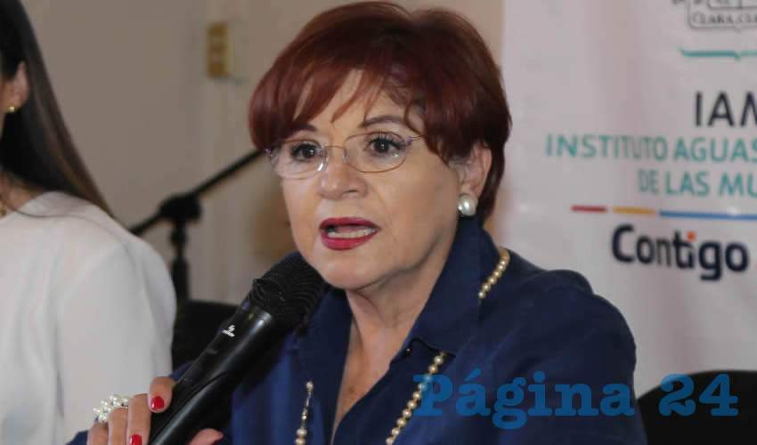 Lourdes Elizabeth Murgu&iacute;a Ferreira, titular del IAM (Foto: Eddylberto Lu&eacute;vano Santill&aacute;n)