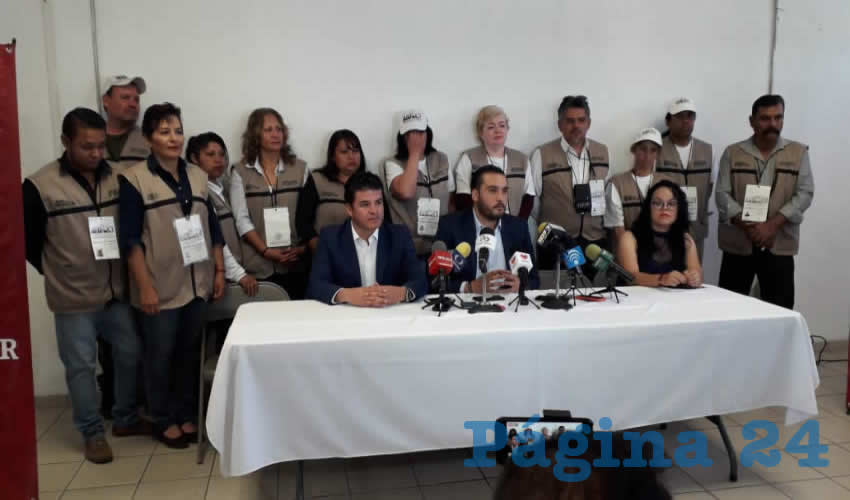 Rueda de prensa de Aldo Emmanuel Ruiz S&aacute;nchez, delegado de Bienestar en Aguascalientes
