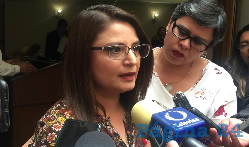 Adriana Guadalupe Rivero Garza, titular de la Secretaría de la Mujer (Semujer) (Foto Cristo González)
