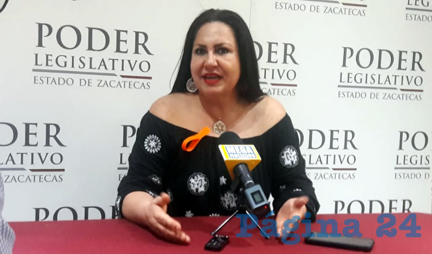 Mónica Borrego Estrada, diputada local del partido Movimiento Regeneración Nacional (Morena) (Foto Cortesía)