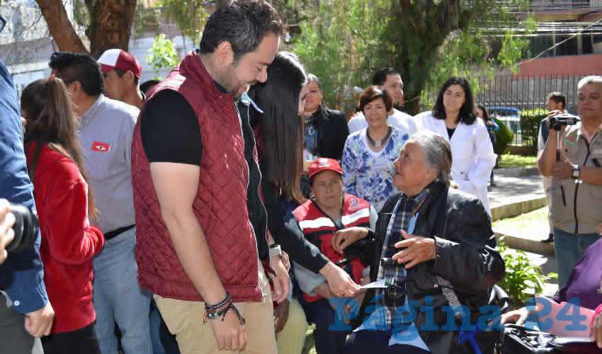 Ulises Mejía Haro, presidente municipal, expresó que desde el primer día de su administración trabajan para garantizar la inclusión de las mujeres: “En Zacatecas hemos dejado muy en claro que no vamos a discriminar a absolutamente a nadie, es un municipio progresista en donde son bienvenidas y bienvenidos todos” (Foto Merari Martínez)