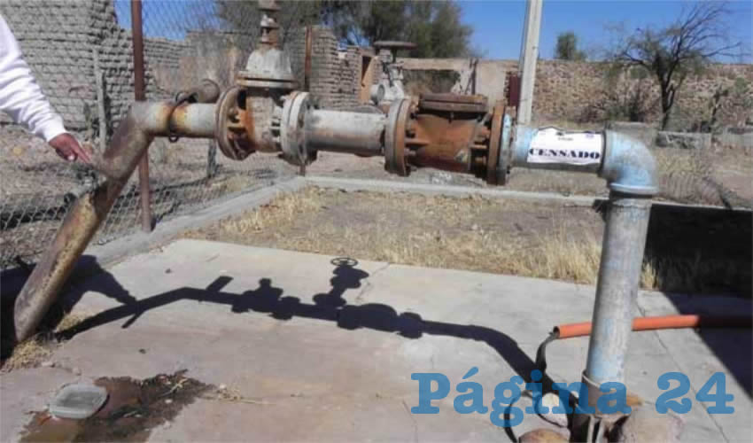 Pozo de agua potable en el Sistema de Carrillo