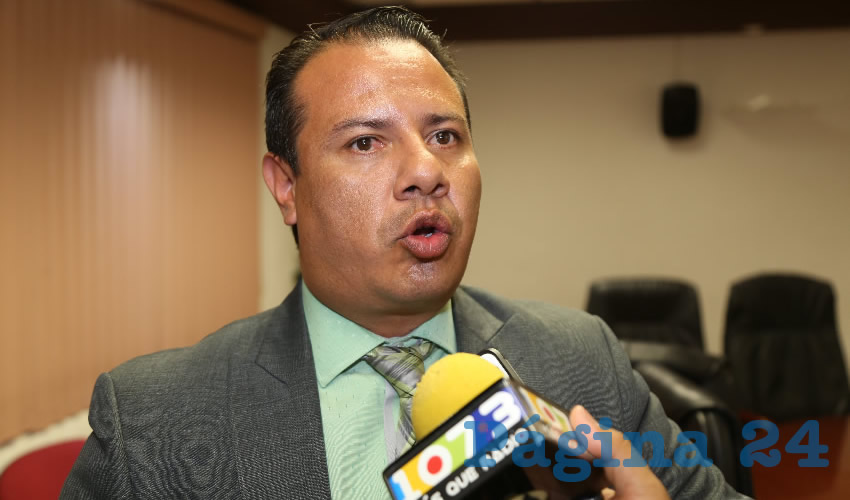 Jaime Díaz Esparza, procurador de Protección de Derechos de Niñas, Niños y Adolescentes (Foto: Eddylberto Luévano Santillán)