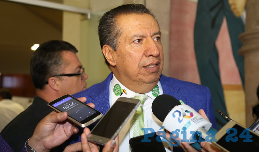 Sergio Augusto López Ramírez, diputado local (Foto: Eddylberto Luévano Santillán)