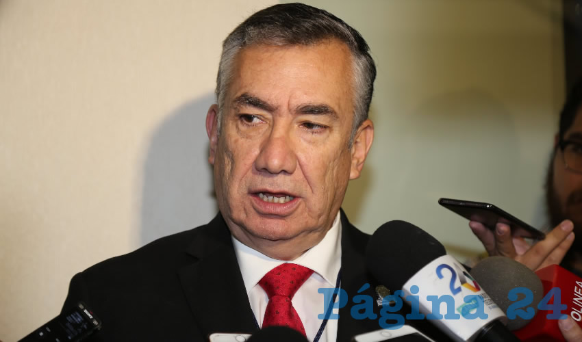 Jos&eacute; de Jes&uacute;s Santana Garc&iacute;a, coordinador general de Gabinete (Foto: Eddylberto Lu&eacute;vano Santill&aacute;n)