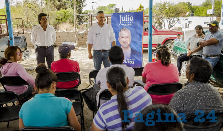 Julio Medina mencionó que la disponibilidad del agua y el cuidado al medio ambiente en son asuntos de importancia mayor