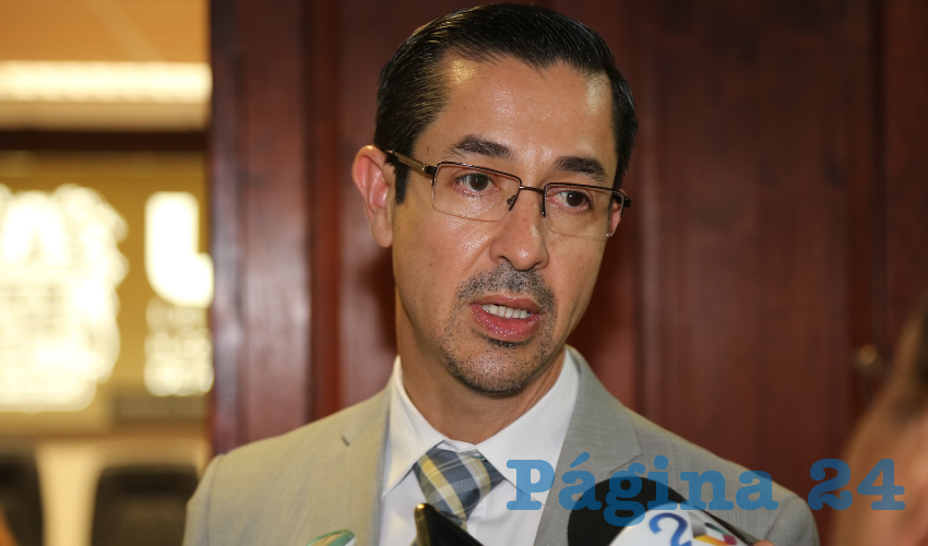 Luis Fernando Landeros Ortiz, consejero presidente del IEE