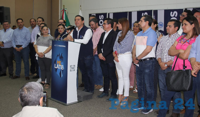 A las 6:30 salieron a dar los resultados oficiales y contundentes: Tere Jiménez Esquivel es la candidata del PAN a la Alcaldía de la capital