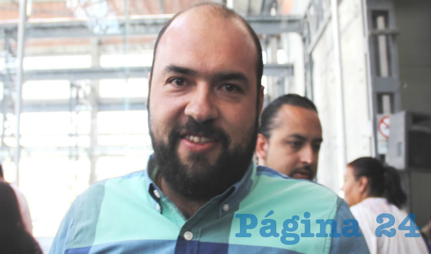Enrique Barba L&oacute;pez, funcionario de la Sedeso (Foto: Juan Fernando Reyes Ortega)