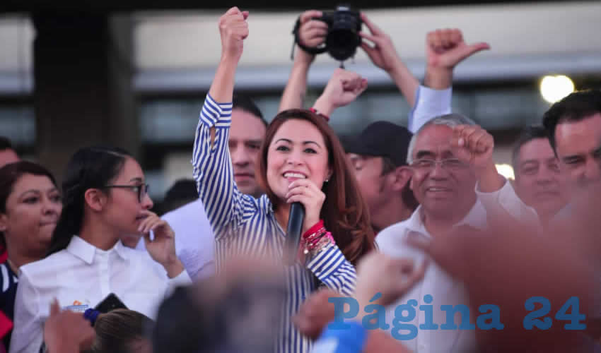 Tere Jiménez agradeció la confianza de los panistas y aseveró que el PAN está más vivo que nunca, listo para ganar en la elección del próximo 2 de junio