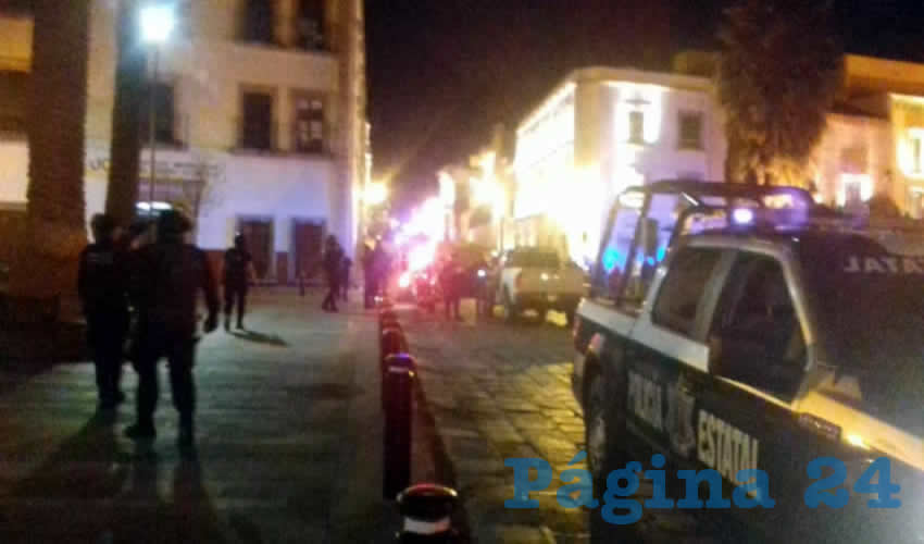 Ejecutan en pleno centro Histórico a un hombre (Foto: Cortesía)