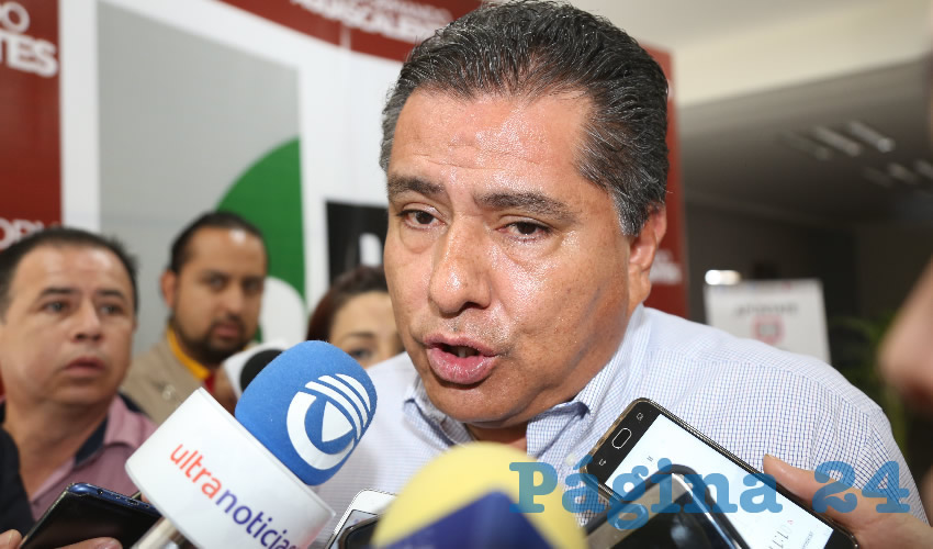 José Enrique Juárez Ramírez, presidente del CDE del PRI (Foto: Eddylberto Luévano Santillán)