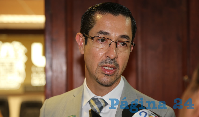 Luis Fernando Landeros Ortiz, consejero presidente del IEE