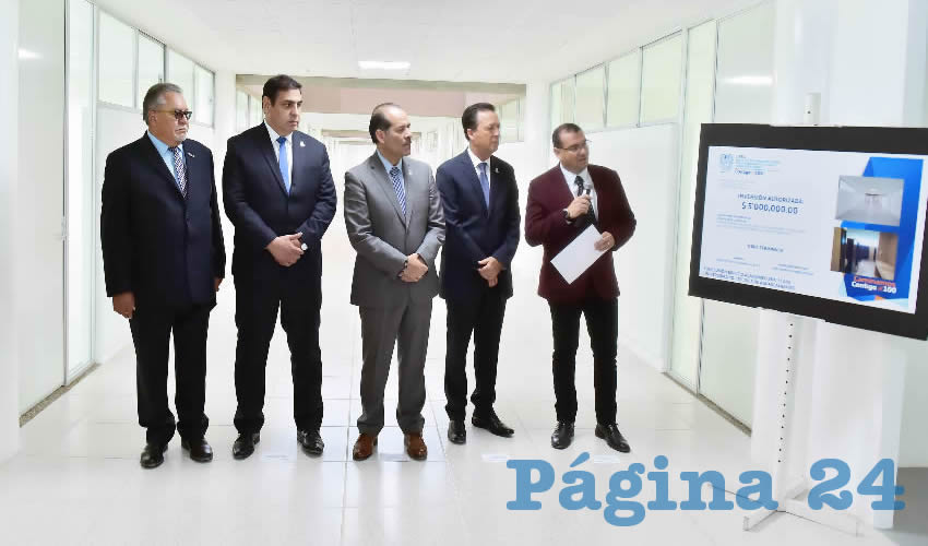 El gobernador del Estado, Martín Orozco Sandoval, asistió a la inauguración del Hotel Holiday Inn & Suites Aguascalientes