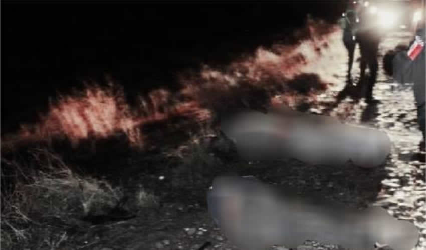Los dos asesinados en El Bordo