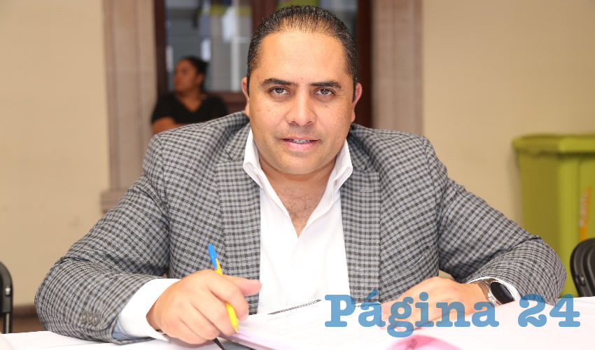 José de Jesús Aranda Ramírez, director de Reglamentos (Foto: Eddylberto Luévano Santillán)
