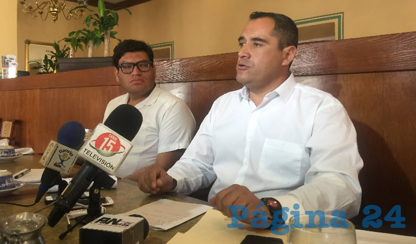 Gerardo Espinoza Solís, abogado que lleva el caso, actualmente se promociona la renta de espacios del recinto ferial cuando el tema no se ha resuelto por la autoridad administrativa (Foto Cristo González)