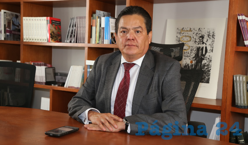 Salvador Hern&aacute;ndez Gallegos, presidente del Tribunal Electoral del Estado de Aguascalientes