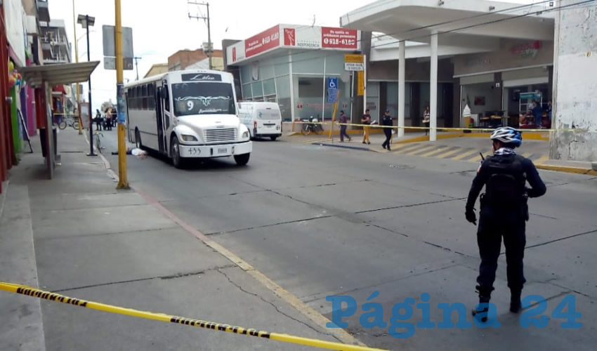El fatal percance ocurrió sobre avenida José María Chávez, entre las calles Vicente Trujillo y Héroes de Chapultepec