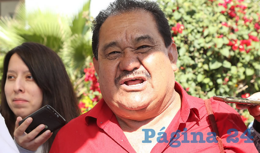 Manuel Medina Ortega, presidente del Frente de Lucha Campesina