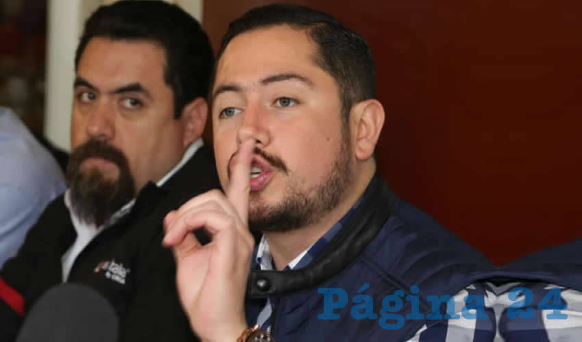 Jesús Enrique Ramírez Pérez, secretario general de la CROM (Foto: Eddylberto Luévano Santillán)