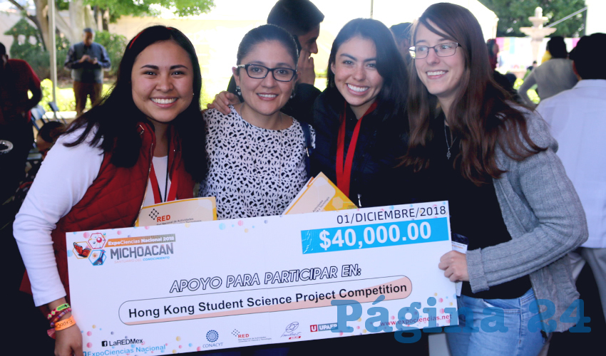 Dos proyectos cient&iacute;ficos realizados por alumnas aguascalentenses participar&aacute;n en el Expociencias internacional