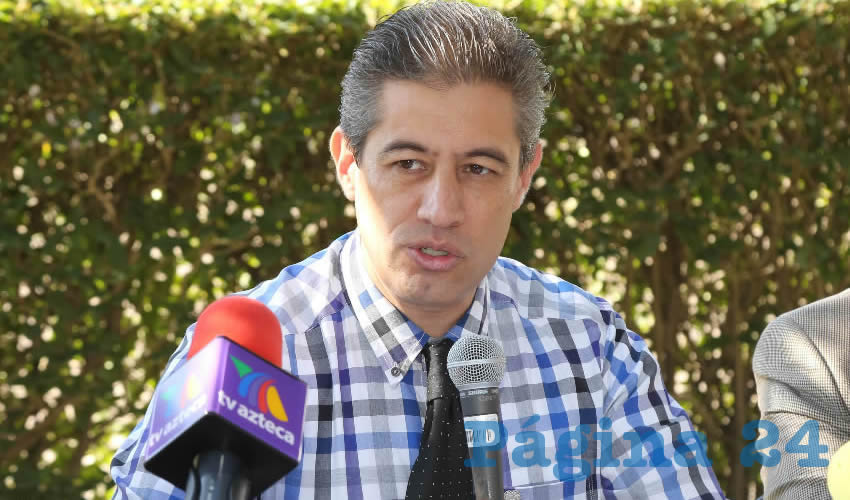 Alfredo Alonso Ruiz Esparza, titular de la SSMAA (Foto: Eddylberto Lu&eacute;vano Santill&aacute;n)