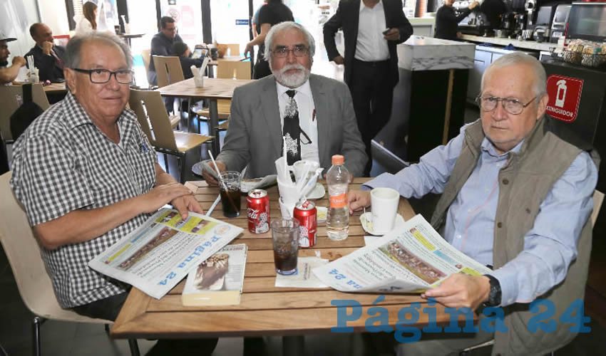 En Café Punta del Cielo convivieron Ramón Rodríguez Soriano, Alfonso Salazar López y Roberto Serrano Hernández