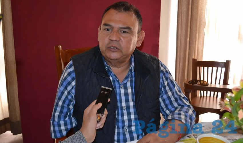Pedro Martínez Flores, consideró que en esta administración: “Se han hecho esfuerzos interesantes” (Foto Merari Martínez)