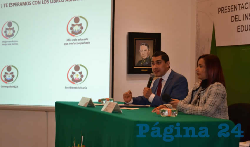 Carlos Aurelio Peña Badillo, director del Instituto Zacatecano de Educación para Adultos (IZEA) (Foto Merari Martínez)