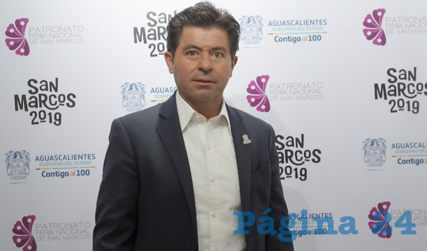 Jorge López Martín, presidente del Patronato de la Feria Nacional de San Marcos